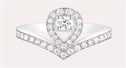 時(shí)尚大牌18k金鉆指定制結(jié)婚求婚鑲鉆寶石金戒指MISSG珠寶廠家