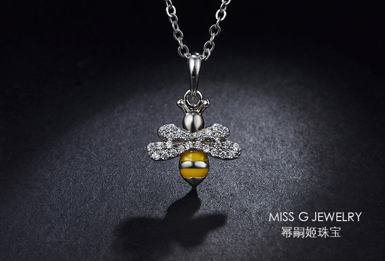S925銀鑲鋯石吊墜