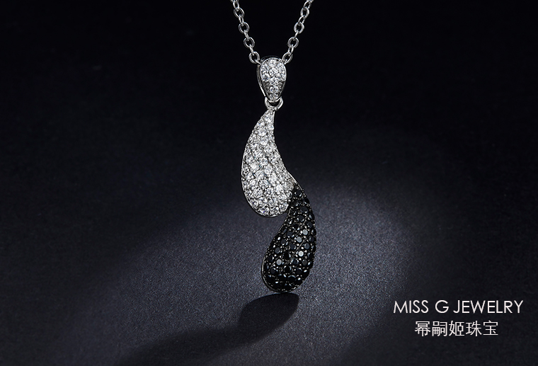 S925銀鑲鋯石吊墜加工
