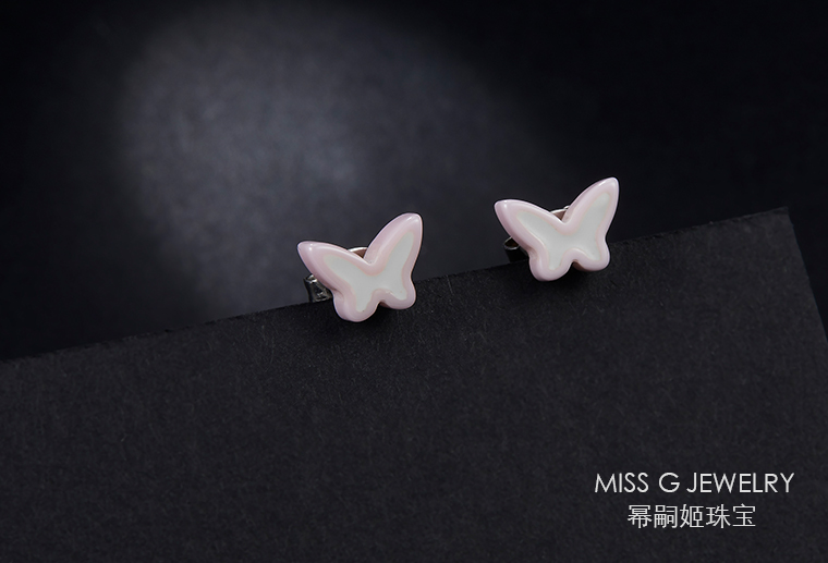 S925銀鑲鋯石耳環(huán)