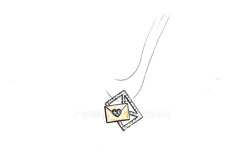 MISSG珠寶原創(chuàng)設(shè)計手繪稿作品情人節(jié)系列情書耳環(huán)S925銀飾品加工定制首飾廠 項鏈 戒指 手鐲 手鏈 吊墜 胸針 工藝禮品